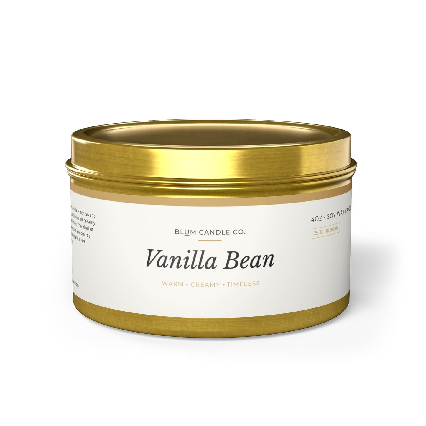 Vanilla Bean - Tin
