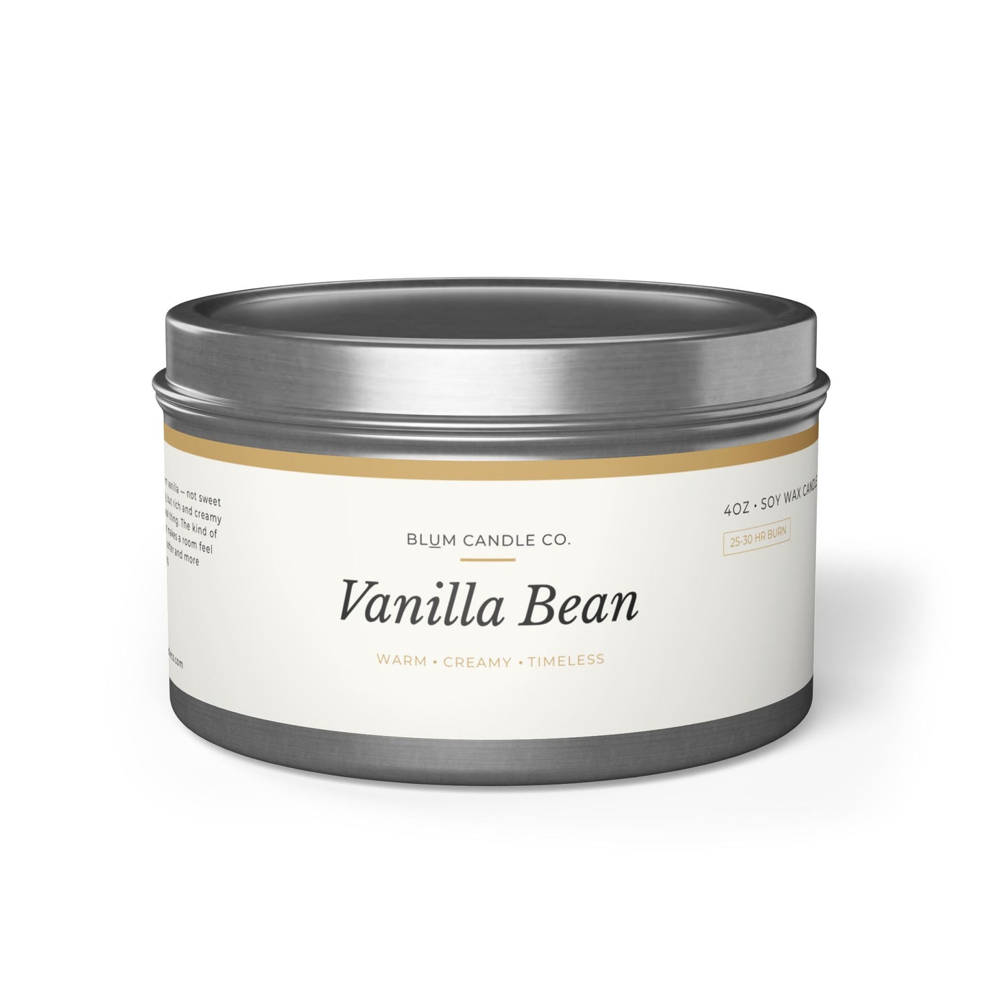 Vanilla Bean - Tin