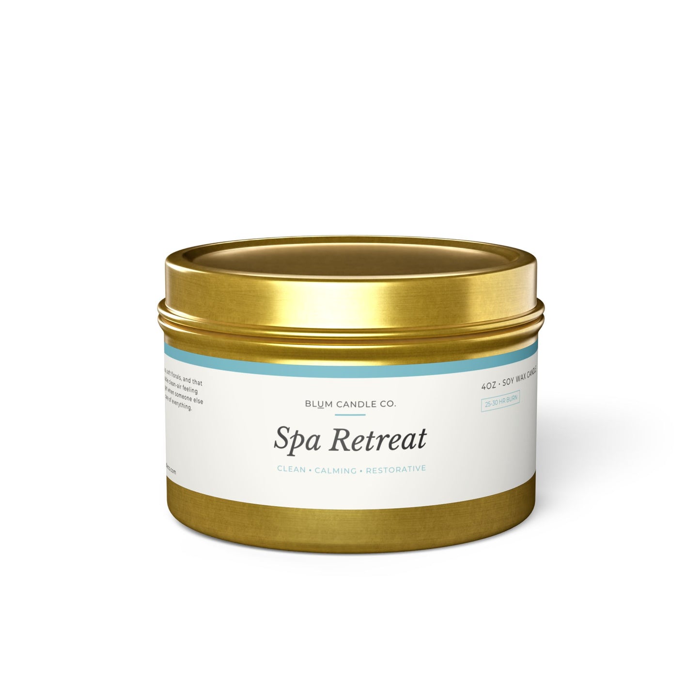 Spa Retreat - Tin