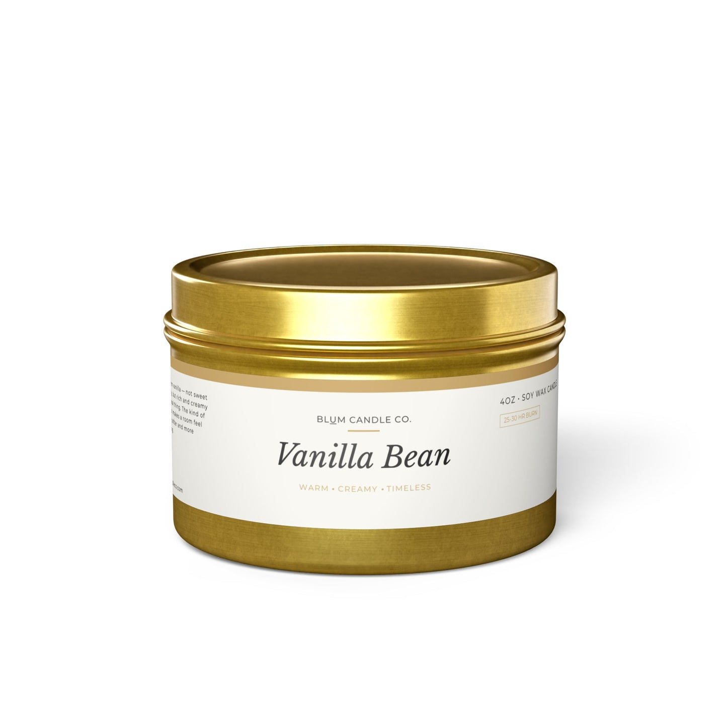 Vanilla Bean - Tin