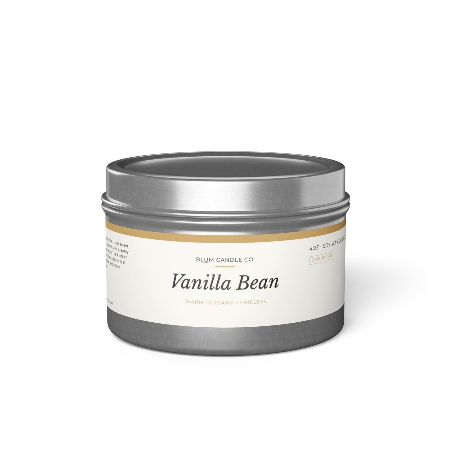 Vanilla Bean - Tin